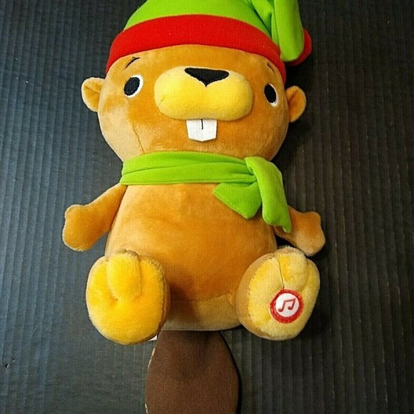 Hallmark Singing Christmas Plush Chipmunk Xmas - Picture 2 of 7